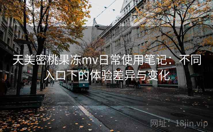 天美密桃果冻mv日常使用笔记：不同入口下的体验差异与变化