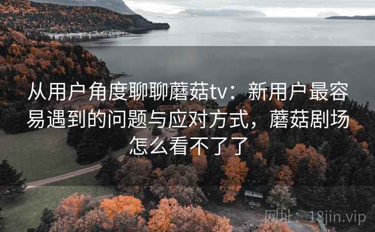 从用户角度聊聊蘑菇tv：新用户最容易遇到的问题与应对方式，蘑菇剧场怎么看不了了