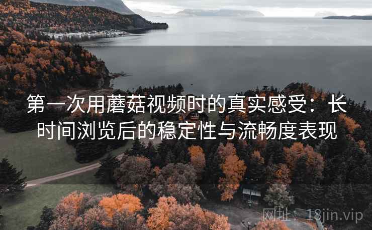第一次用蘑菇视频时的真实感受：长时间浏览后的稳定性与流畅度表现