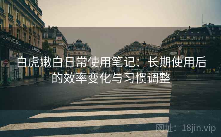 白虎嫩白日常使用笔记：长期使用后的效率变化与习惯调整