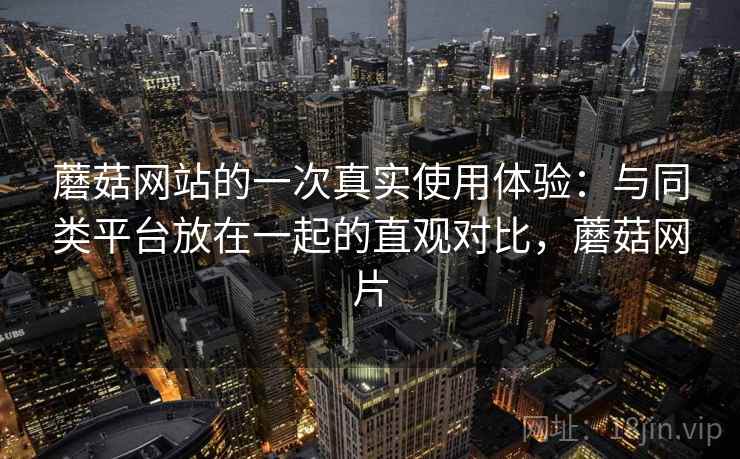 蘑菇网站的一次真实使用体验：与同类平台放在一起的直观对比，蘑菇网片