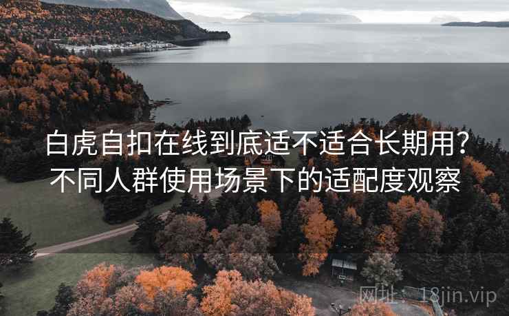 白虎自扣在线到底适不适合长期用？不同人群使用场景下的适配度观察